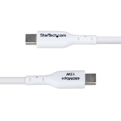 USB kabel Startech USB2AC3MNCWHE Bijela 3 m Cijena