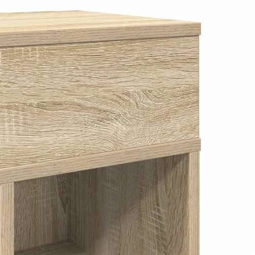 Noćni ormarići 2 kom s ladicom sonoma hrast 25x31x66 cm - sonoma hrast 2 Cijena
