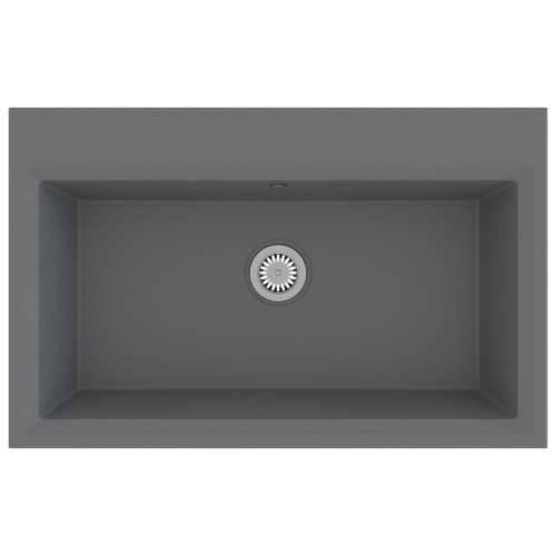 Kuhinjska Sudopera Siva 790x500x193 mm Granit Cijena
