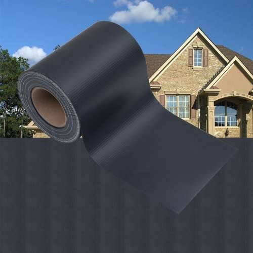 Zaslon za privatnost u vrtu 2 kom PVC 35x0,19 m Mat Tamno Siva Cijena