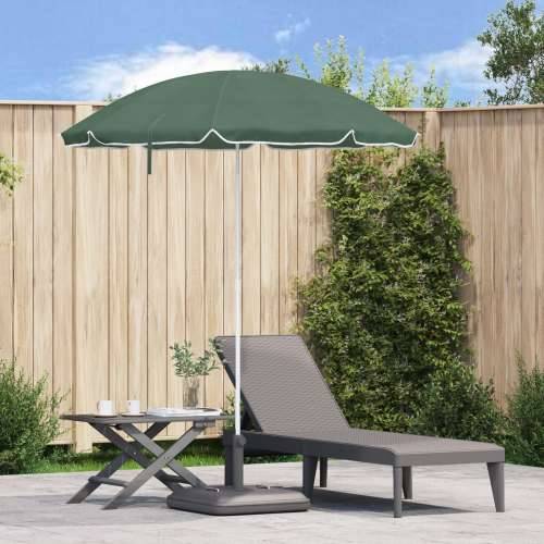 Suncobran s metalnom podlogom zeleni 161x193 cm poliester Cijena