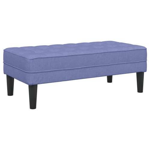Klupa od traper plavih 113x57x39 cm Cijena