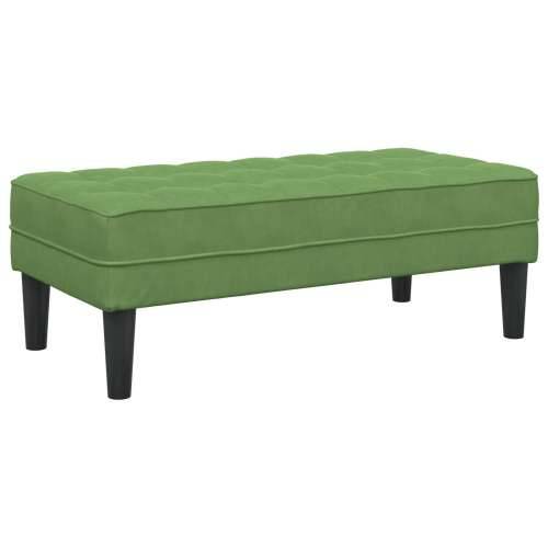 Klupa Svijetlo Zelena 113x57x39 cm Velvet Cijena