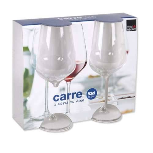 Set vinskih čaša Royal Leerdam Carre 2 Dijelovi (4 kom.) Cijena