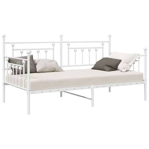 Okvir kreveta Daybed Bijeli 90x190 cm Čelik Cijena