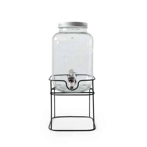 Točionik Pića La Mediterránea Rustik Metal Staklo 4 L 17 x 17 x 30,5 cm (4 kom.) Cijena