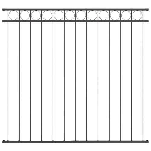 Panel ograde Siva 1,7x1,2 m Čelik Cijena