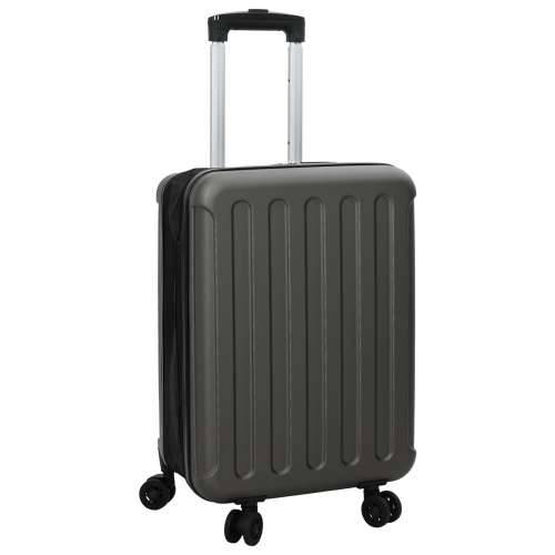 Sklopivi Kufar Tvrda Ljuska 20’’ Tamno Sivi 34x23x55.5 cm ABS Cijena