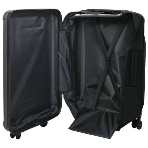 Tvrdi kofer 24’’ Tamnosiva 43x27x66 cm Cijena