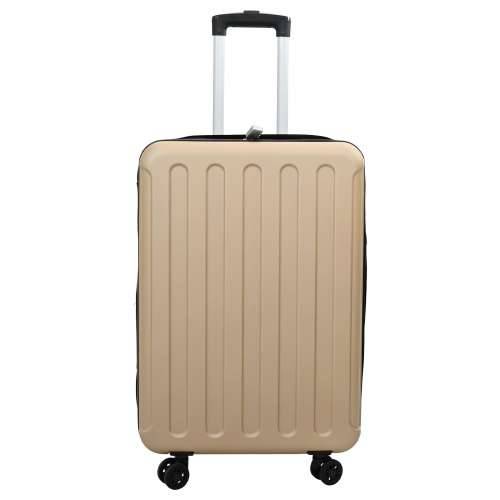 Sklopivi kofer tvrdi plastični 20 šampanjac 34x23x55.5 cm ABS Cijena