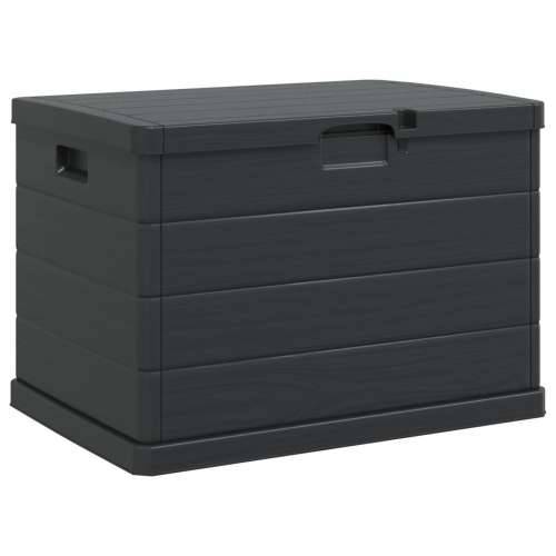 Kutija za pohranu u vrtu - Antracit, 77,5 x 54,5 x 53 cm, Plastika, 170 L Cijena