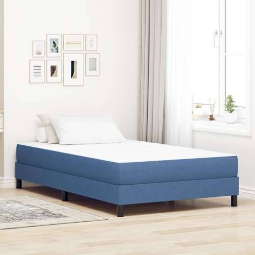 Pocket Spring Madrac Plavi Srednji 120x190x20 cm Tkanina Cijena
