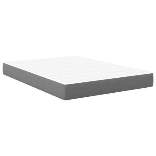 Pocket Spring Madrac za Krevet Svjetlosiva Srednja 140x190x20 cm Tkanina Cijena