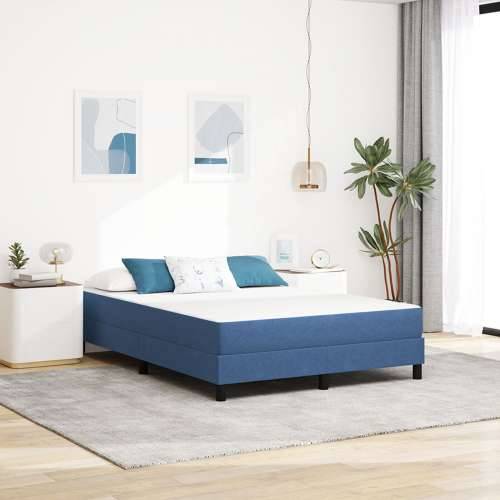 Pocket Spring Madrac Plava Srednja 160x200x20 cm Tkanina Cijena