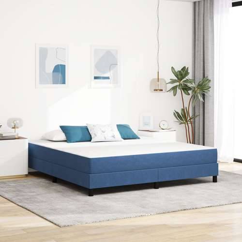 Pocket Spring Madrac Plava Srednja 180x200x20 cm Tkanina Cijena