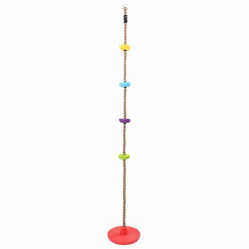 Konopac za penjanje za djecu s disk sjedalicom i platformama (200 cm) Cijena