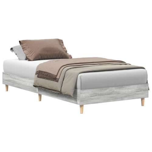 Krevetni okvir 90x200 cm Siva Sonoma Konstruirano drvo Cijena