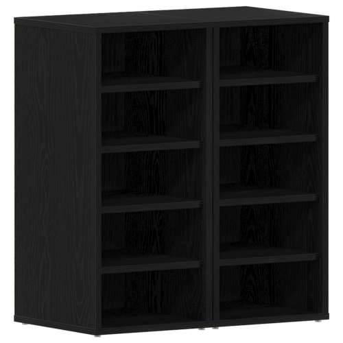 Kabinet za cipele 2 kom Crni hrast 32x35x70 cm od konstruiranog drva Cijena