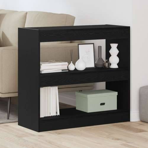 Crna Drvena Knjiga Ormar - 80x30x72 cm Cijena