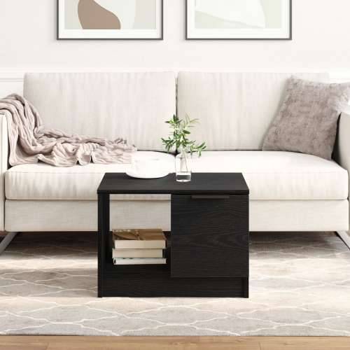 Stolić za kavu Crna hrast 50x50x36 cm Konstruirano drvo Cijena