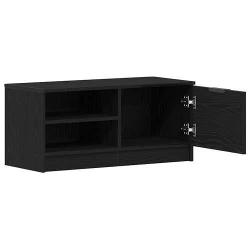 TV Odlagač Crni Hrast 80x35x36,5 cm Umjetno Drvo Cijena