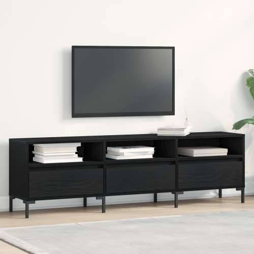 TV ormarić Crni Hrast 150x30x44,5 cm Konstruirano drvo Cijena