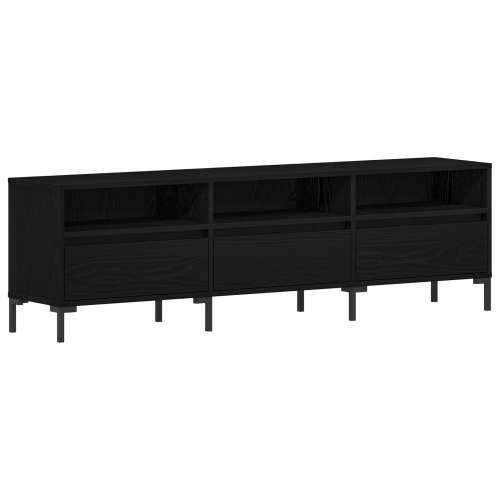 TV ormarić Crni Hrast 150x30x44,5 cm Konstruirano drvo Cijena