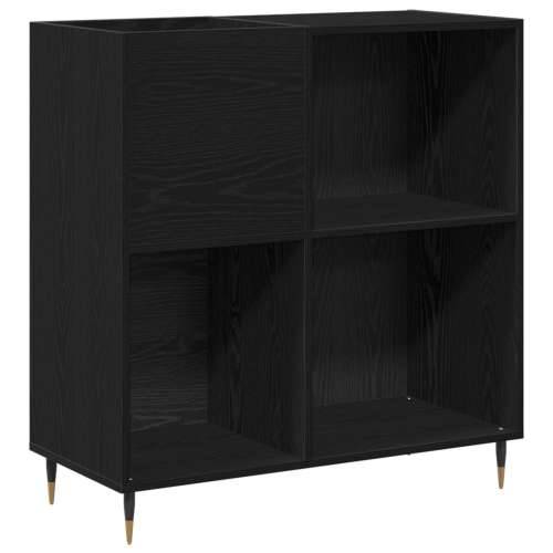 Ormar za ploče Crna Hrast 84,5x38x89 cm Konstruirano drvo Cijena