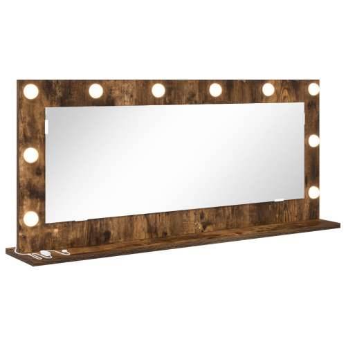 Ogledalo s LED Osvjetljenjem Dimnjaka Hrasta 100x45x18 cm Cijena