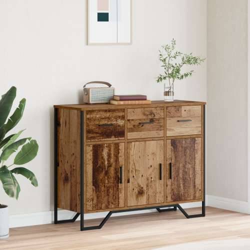 Sideboard Stari Drveni Hrast 97x32.5x74.5 cm Obradno Drvo Cijena