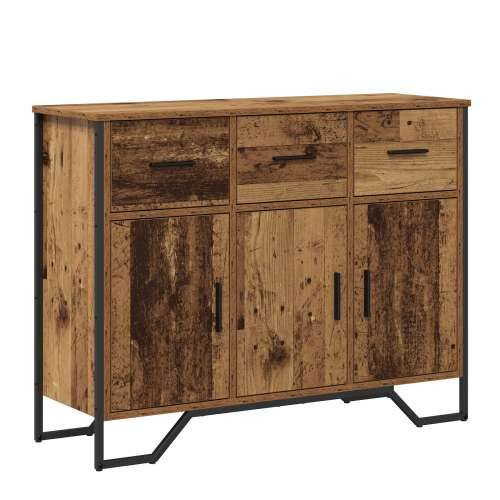 Sideboard Stari Drveni Hrast 97x32.5x74.5 cm Obradno Drvo Cijena