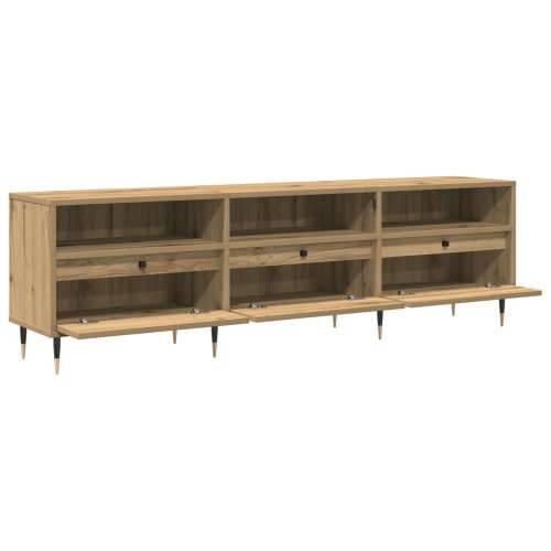 TV kabinet Umjetnički hrast 150x30x44,5 cm Inženjersko drvo Cijena