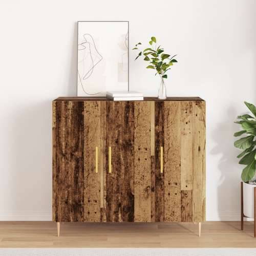 Skladište u starom drvu, 90x34x80 cm, od inženjerskog drva Cijena