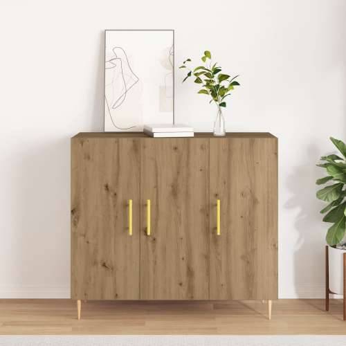 Sideboard Artisan Oak 90x34x80 cm Enginirani drvo Cijena