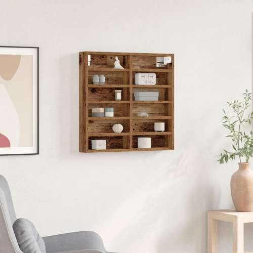 Vitrine Kabinet Stari Drvo 60x8,5x58 cm Inženjersko Drvo Cijena