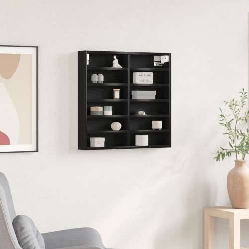 Vitrine Kabinet Crni Hrast 60x8,5x58 cm Konstruirano drvo Cijena