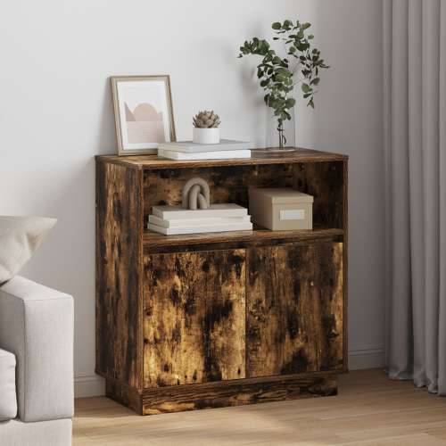 Sideboard s LED svjetlima dimenzija 71x34,5x75 cm od konstruiranog drva Cijena