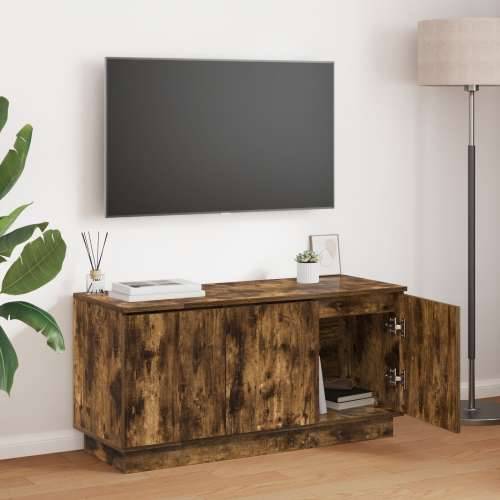TV ormarić Dimljeni hrast 100x38x49 cm Konstruirano drvo Cijena