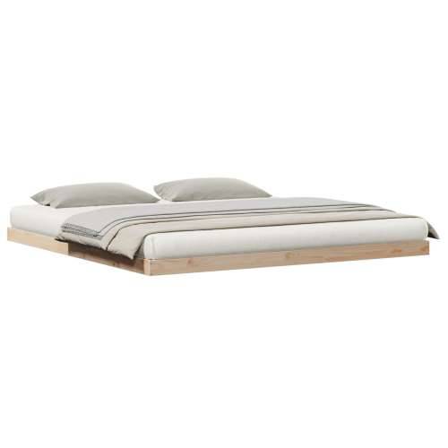 Krevetna Okvir 200x220 cm Masivno Drvo Bor Cijena