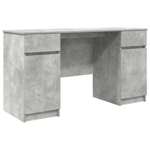 Stol Beton Sivi 140x49x76 cm Konstruirano drvo Cijena