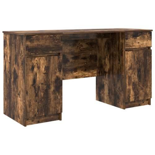 Stol Dimljeni hrast 140x49x76 cm Konstruirano drvo Cijena
