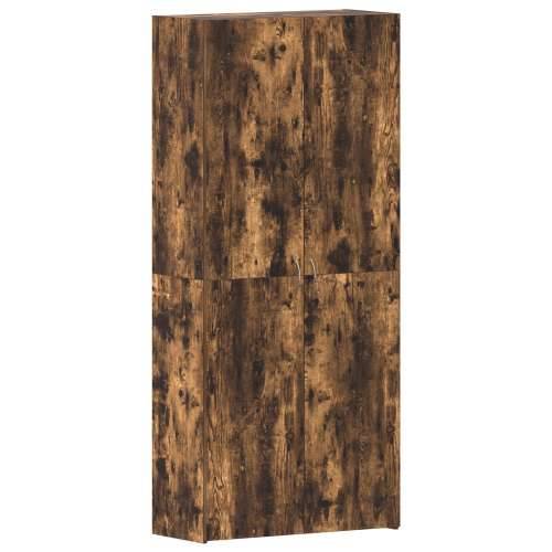 Ormar za cipele Dimljeni hrast 80x35,5x180 cm Konstruirano drvo Cijena
