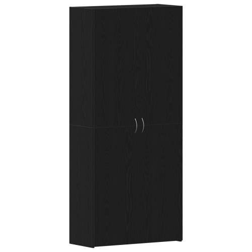 Ormar za cipele Crni hrast 80x35,5x180 cm Konstruirano drvo Cijena