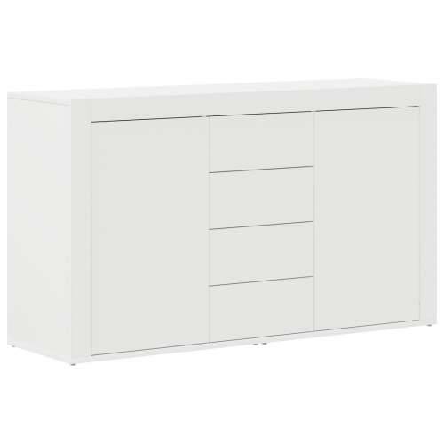 Bijeli Sideboard Bijela Drvo 120 x 36 x 69 cm Pohrana Cijena