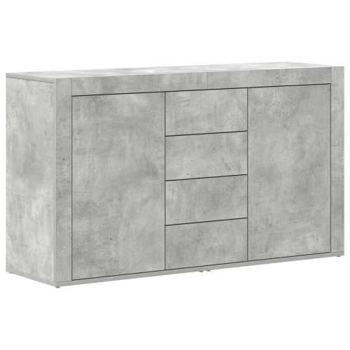 Sideboard Beton Siva Konstruirano Drvo 120 x 36 x 69 cm Pohrana Cijena