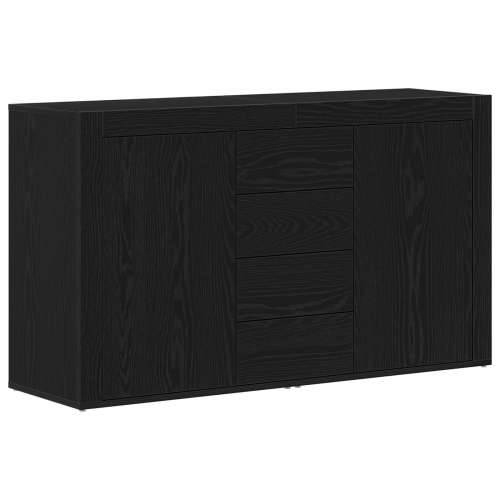 Komoda Crni hrast Konstruirano drvo 120 x 36 x 69 cm Pohrana Cijena