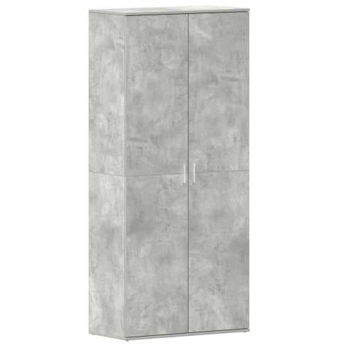 ormar za cipele betonski sivi 80x39x180 cm inženjerska drva Cijena