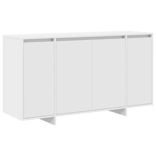 Bijeli Sideboard Bijela Drvo 135 x 41 x 75 cm Bijeli Sideboard Cijena
