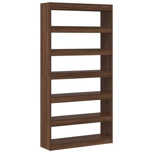 Knjiga polica Smeđa drva Konstruirano drvo 100 x 30 x 198 cm Cijena