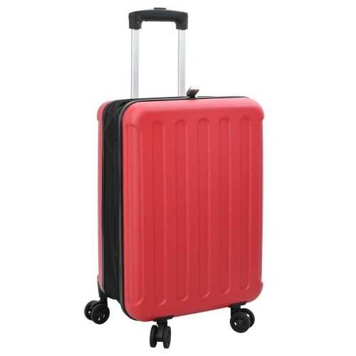 Sklopivi kofer tvrda ljuska 24’’ Crvena 43x27x66 cm ABS Cijena